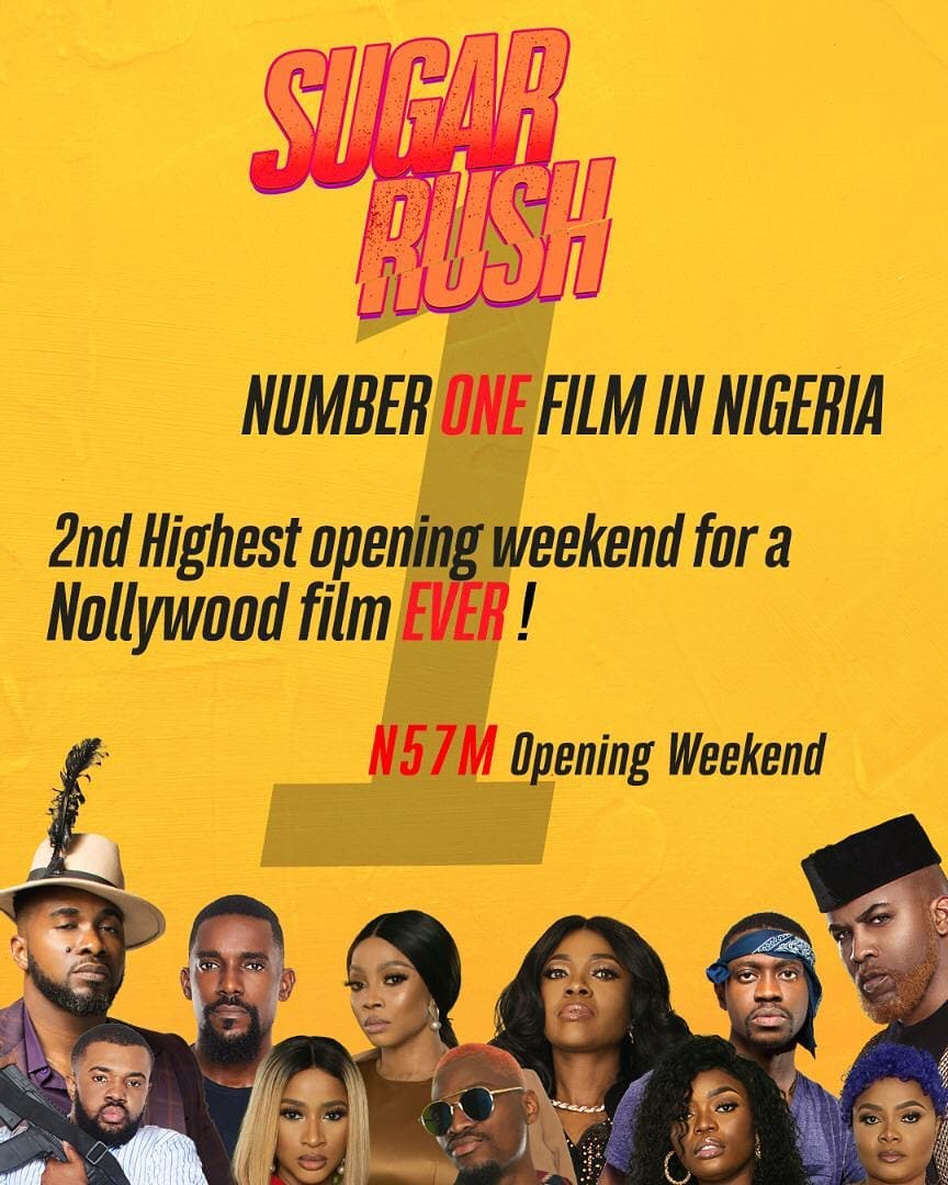 80103000 556097495318607 2785108632804049369 n - Sugar Rush Movie Dominates End Of The Year Box Office with N58 Million Opener