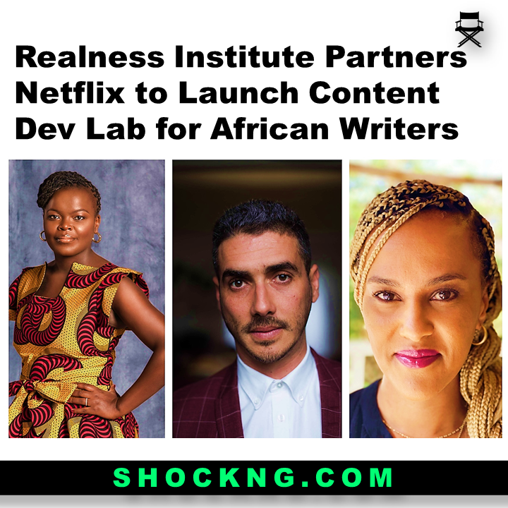 Realness Institute Partners Netflix to Launch Content Dev Lab for African Writers - Realness Institute Partners Netflix to Launch Content Dev Lab for African Writers