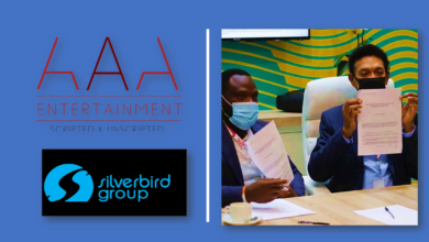 SILVERBIRD GROUP AND AAA ENTERTAINMENT SIGN PARTNERSHIP DEAL AT IATF 390x220 - Silverbird Grp, AAA Entertain Inks $50 Million Funding Deal To Co-Produce and Distribute Slate of African Films