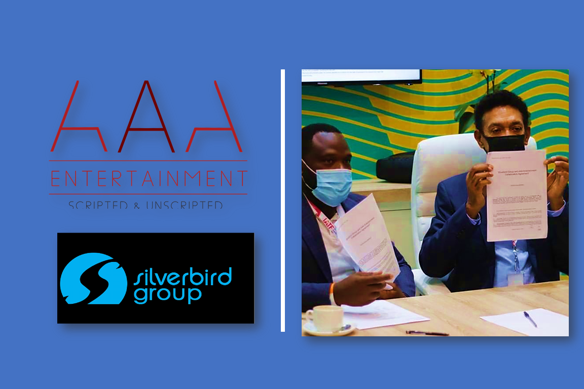SILVERBIRD GROUP AND AAA ENTERTAINMENT SIGN PARTNERSHIP DEAL AT IATF - Silverbird Grp, AAA Entertain Inks $50 Million Funding Deal To Co-Produce and Distribute Slate of African Films