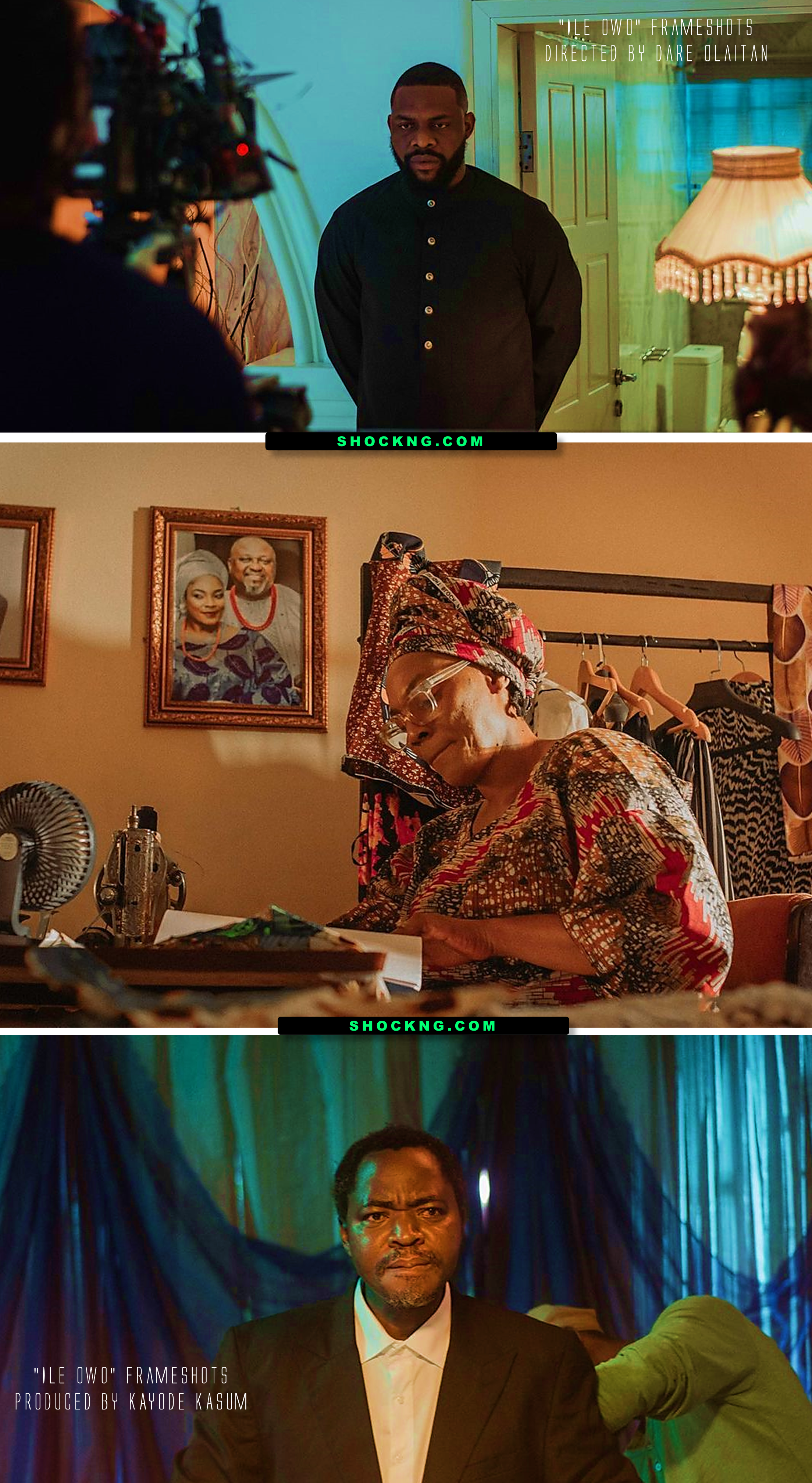 Ile Owo Horror frame shots directed by dare olaitan and kayode kasum - Dare Olaitan On The Revival Of Nollywood Monsters, Making His Horror Debut and His Growth as a Filmmaker