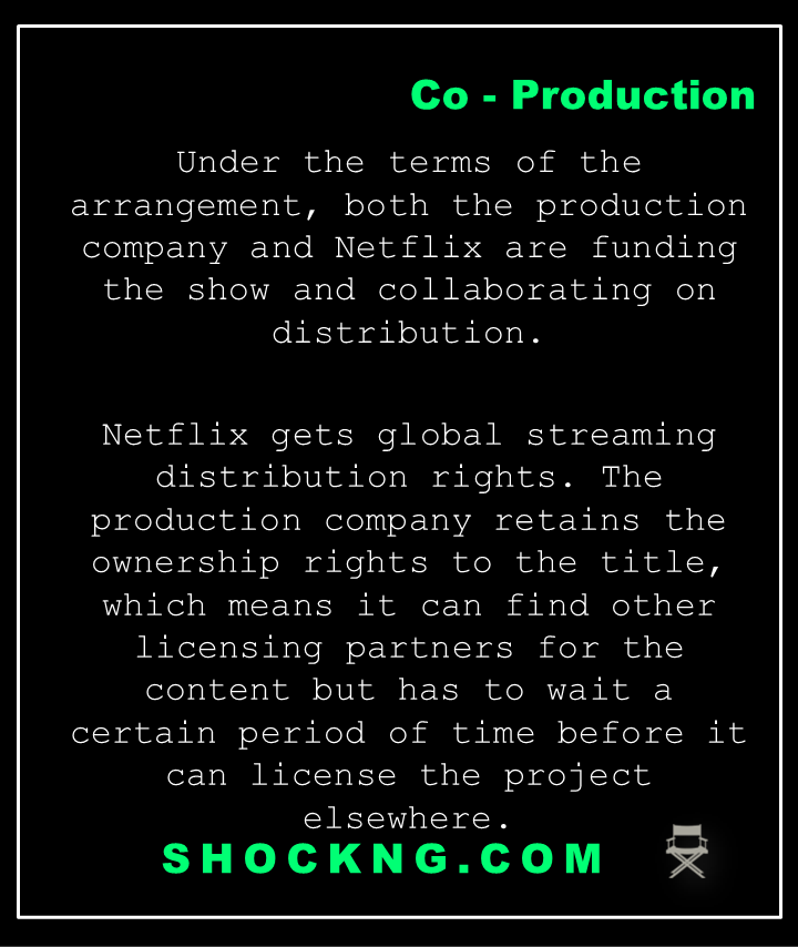 co production - The Many Paths To Yes: Owned, Co-Pro's and Licensing - Understand Netflix's Lingo To Populating Its Library