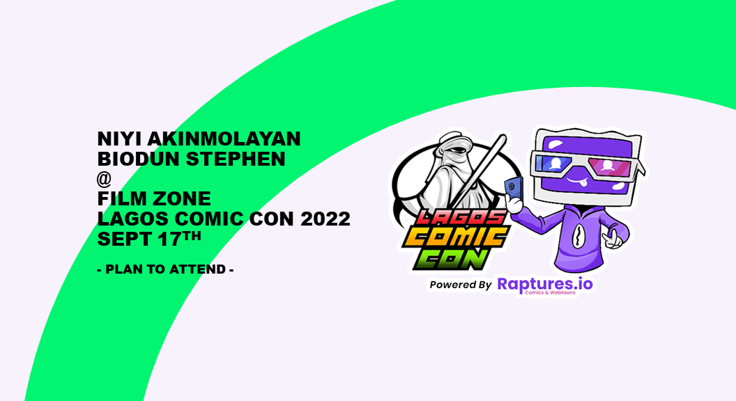 Niyi x Biodun stephen Lagos comic con - Lagos Comic Con 2022: Niyi Akinmolayan, Biodun Stephen Set To Speak
