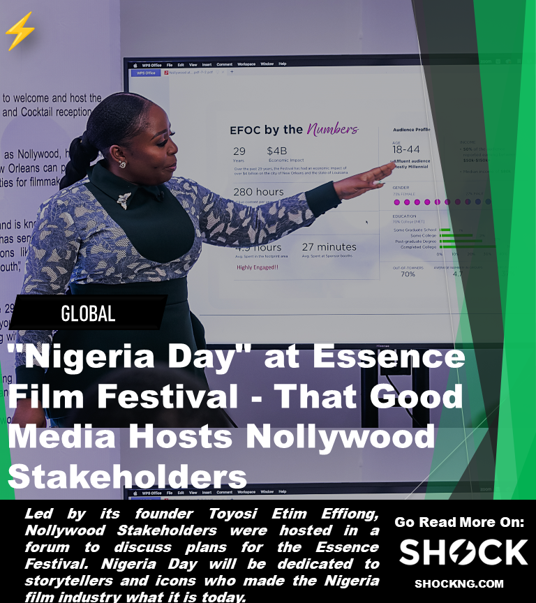 Nigeria day at essence film fest - "Nigeria Day" at Essence Film Festival, That Good Media Hosts Nollywood Stakeholders
