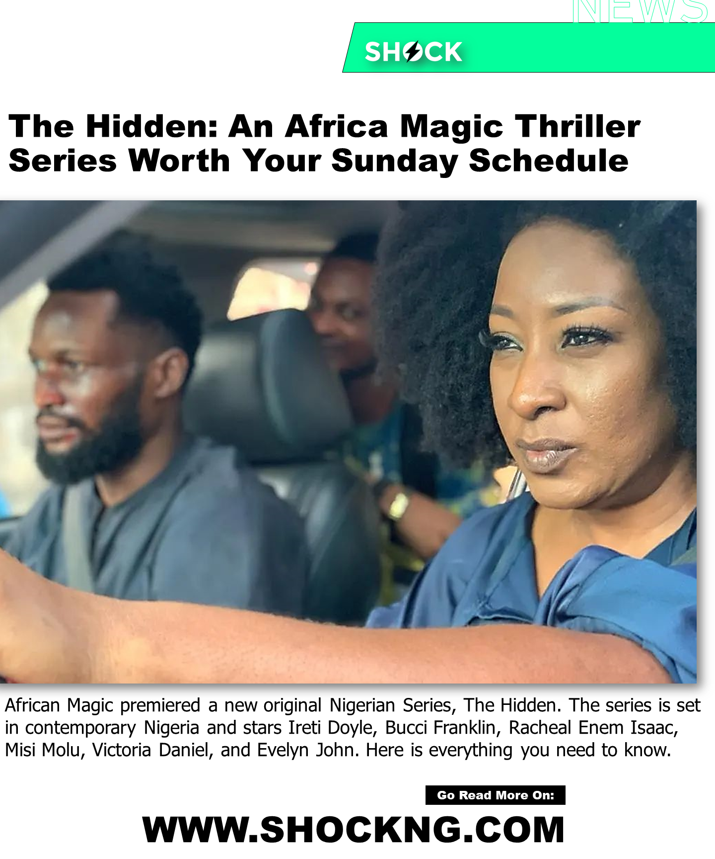 the hidden series - The Hidden: Meet The Characters in Africa Magic's Sunday Thriller Series