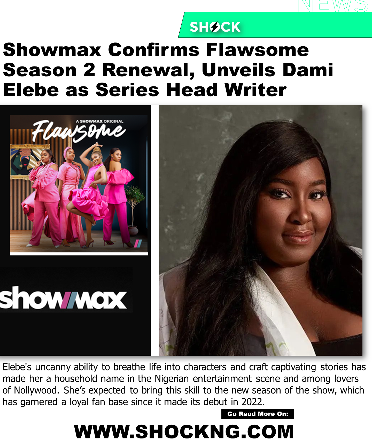 Dami elebe writer flawsome - Showmax Confirms Flawsome Season 2 Renewal, Unveils Dami Elebe as Series Head Writer
