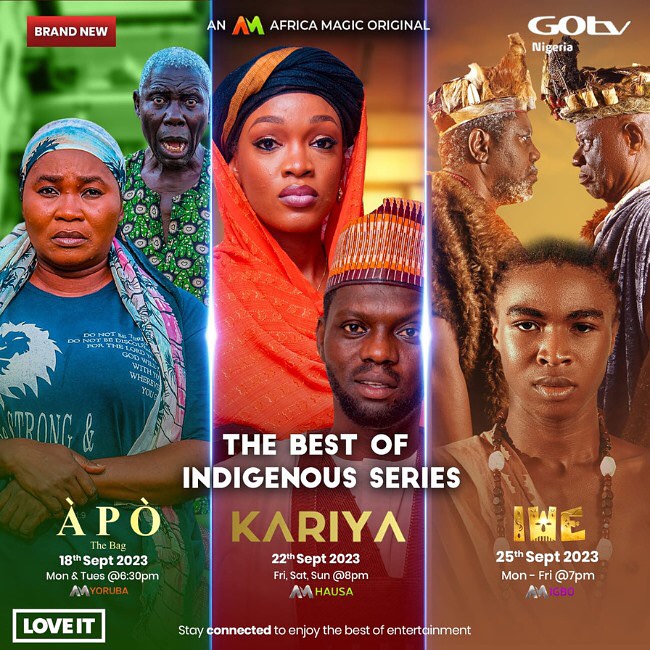 375826382 18235657351213897 4160257495996252965 n - Africa Magic To Premiere New Indigenous Series - Apo, Iwe, and Kariya This September
