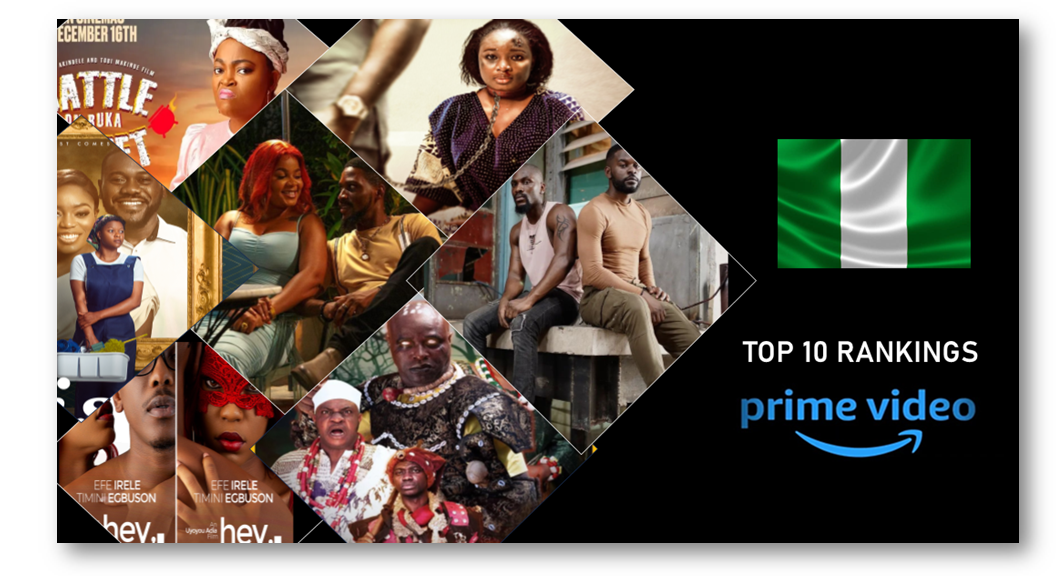 Nollywood movies on prime video - Nigerian Movie Titles Dominate Top 10 2023 Ranking on Prime Video
