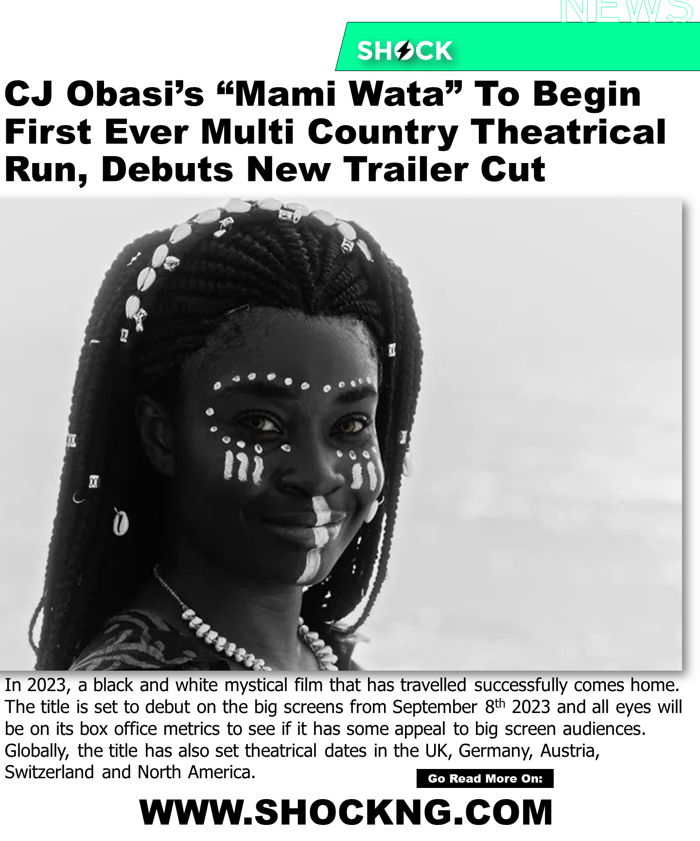 mami wata box office - CJ Obasi’s “Mami Wata” To Begin First Ever Multi Country Theatrical Run, Debuts New Trailer Cut