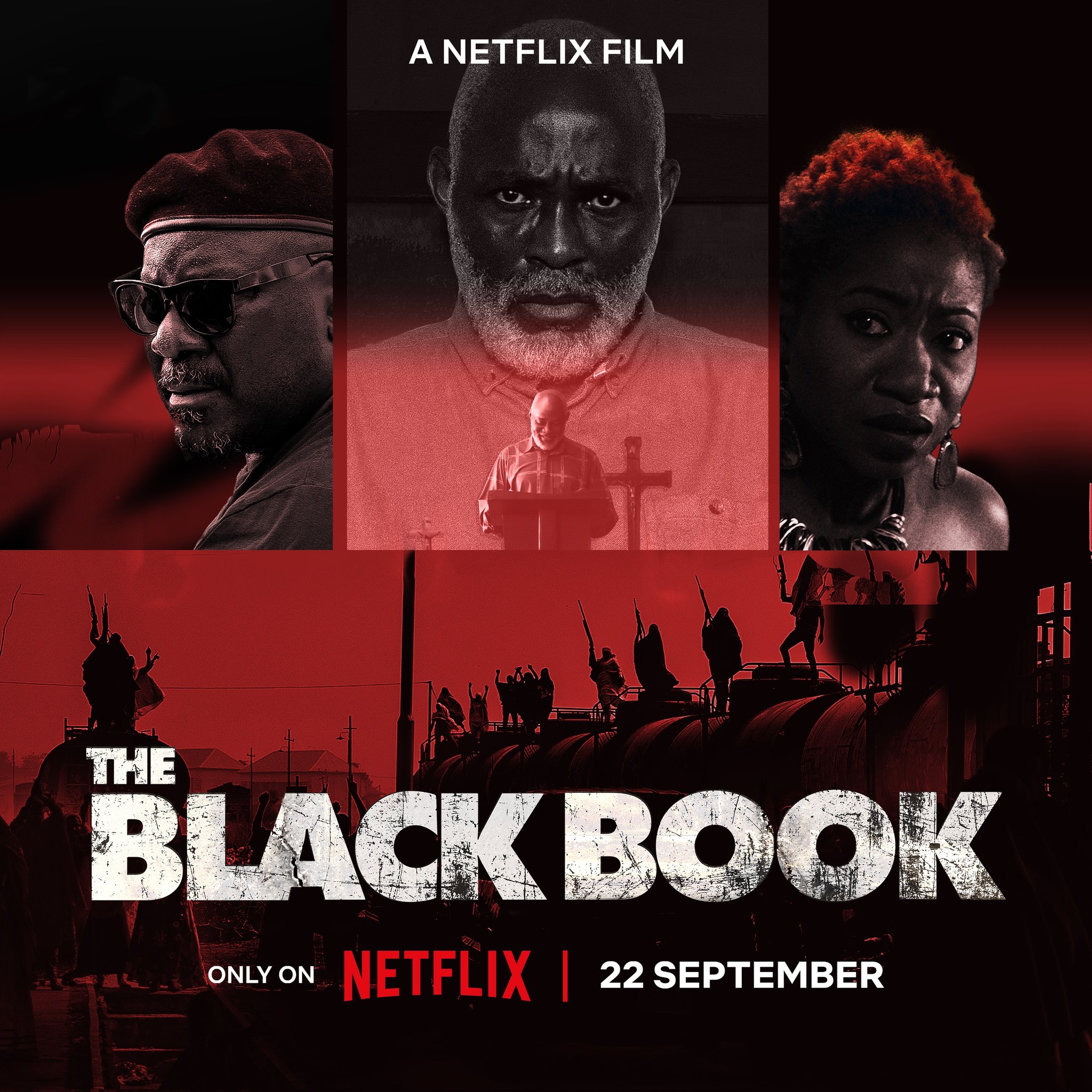 poster design for the black book - Meet The Investors Behind “The Black Book” Nollywood's Biggest Film Yet