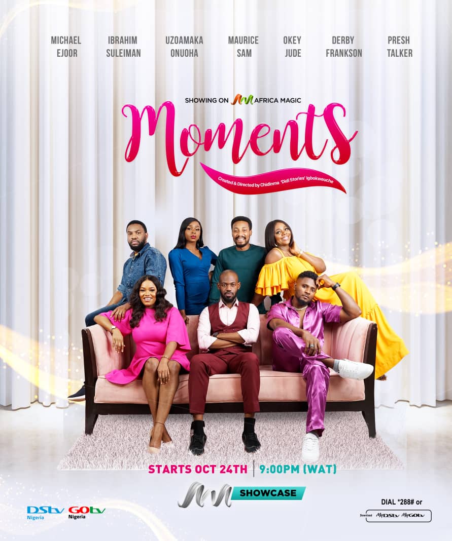 IMG 20231010 WA0007 - “Moments” Series Unveils Official Trailer Ahead of Africa Magic October 24th Premiere