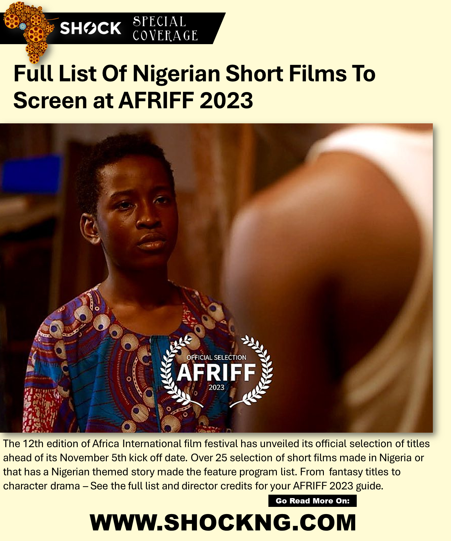 Short films at AFRIFF 2023 - Must See Nigerian Short Films at AFRIFF 2023