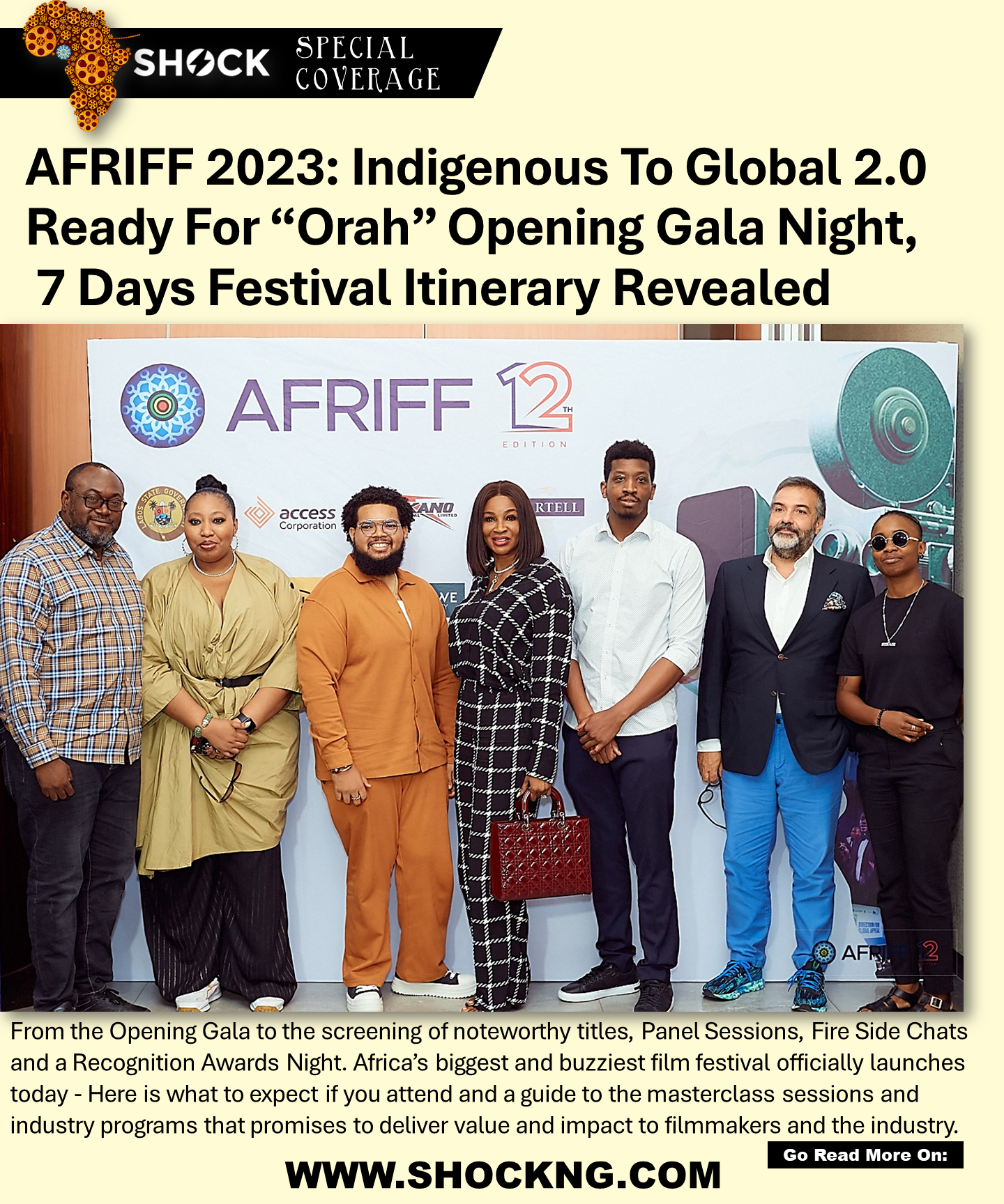AFRIFF 2023 Organizers and sessions - AFRIFF 2023: Indigenous To Global 2.0 Ready For “Orah” Opening Gala Night