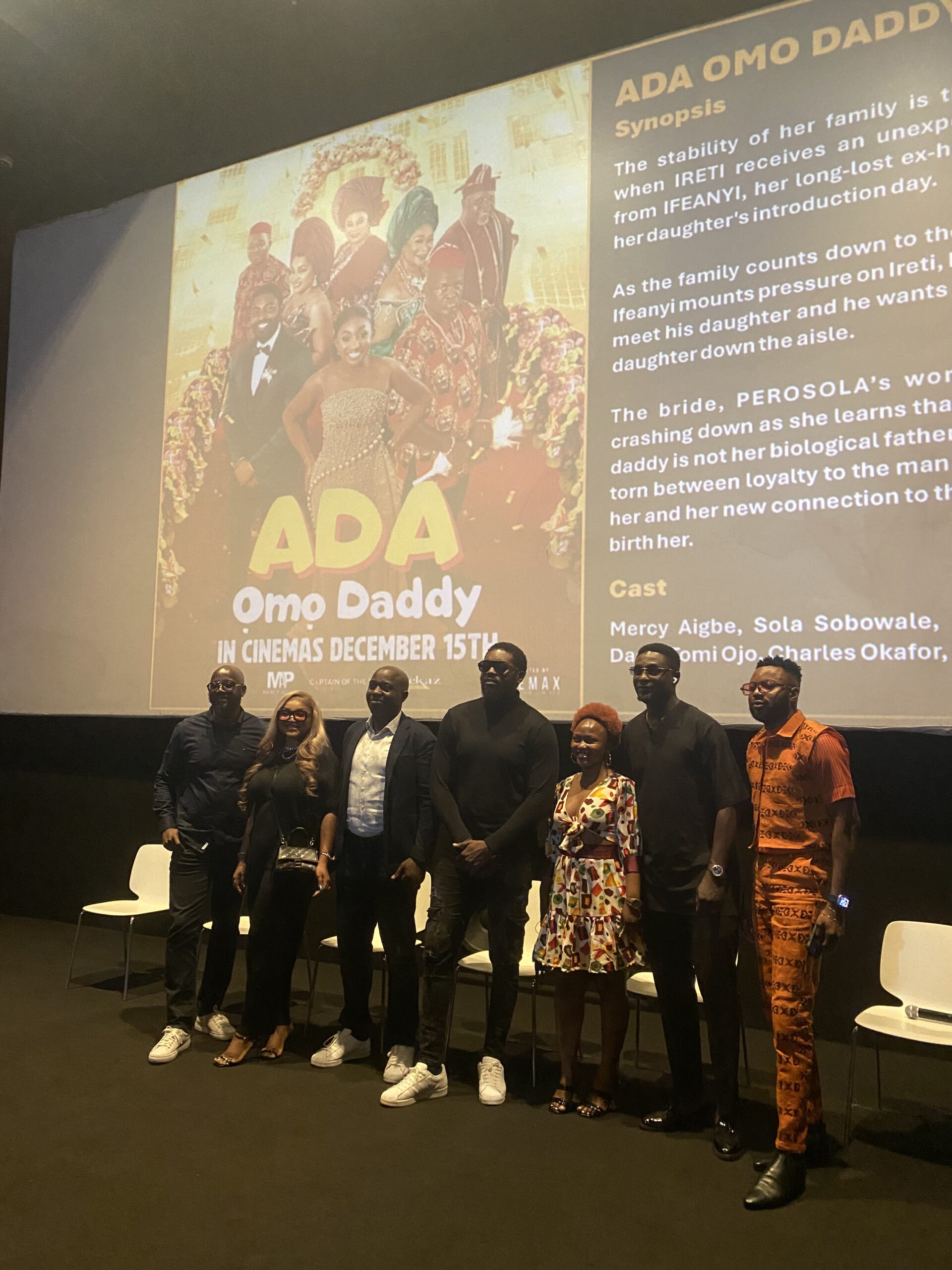 image 67205121 scaled - "Ada Omo Daddy" Engages Exhibitors in First Preview, Confirms Synopsis, Poster & Trailer Launch Ahead of December