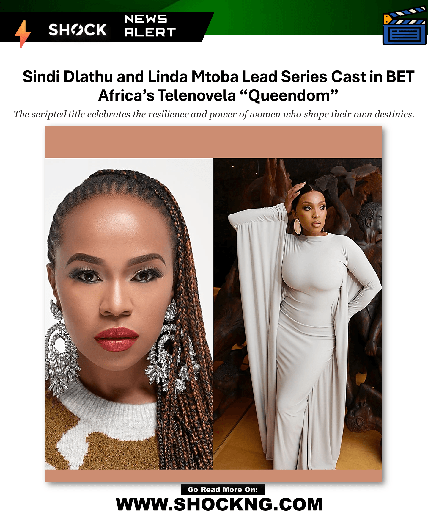 Sindi Dlathu and Linda Mtoba Set to Lead Cast in BET Africa’s ...